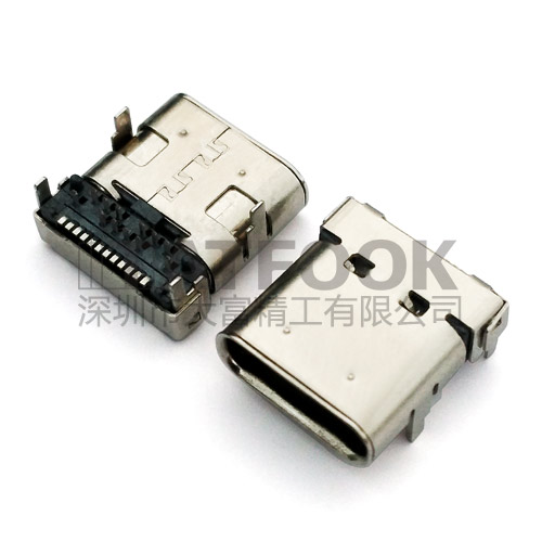 板上式USB3.1 Type-C母座 Type-C母頭 Type-C連接器