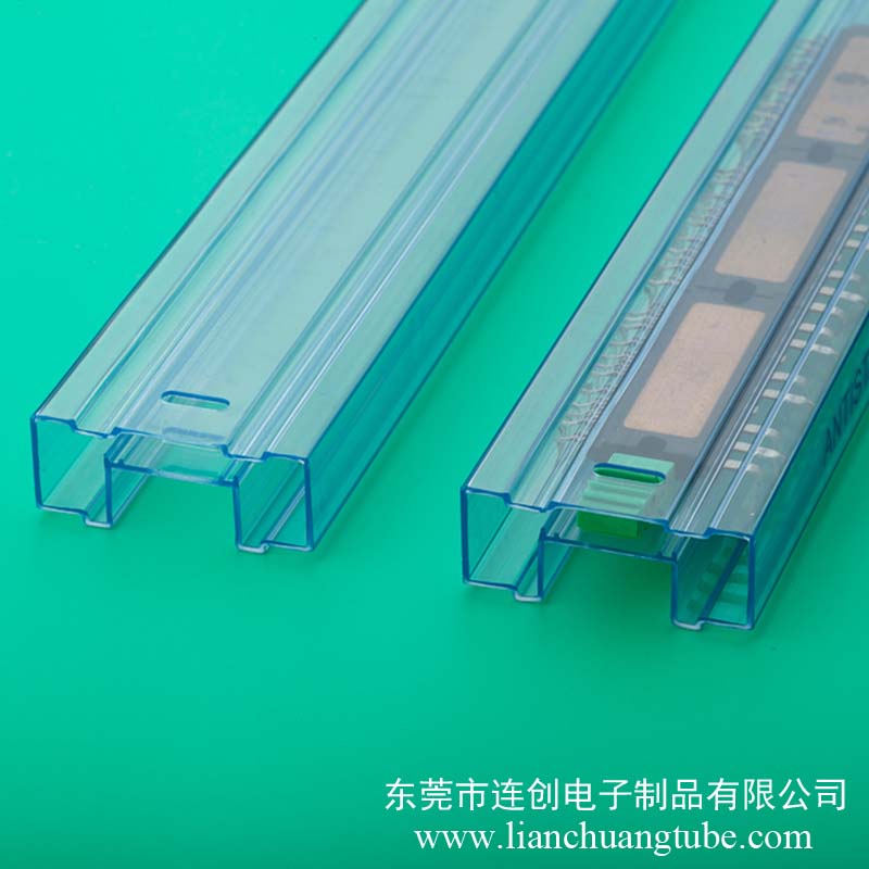質量標準ic包裝管慈溪廠家 ic芯片包裝管可加印logo原始圖片2