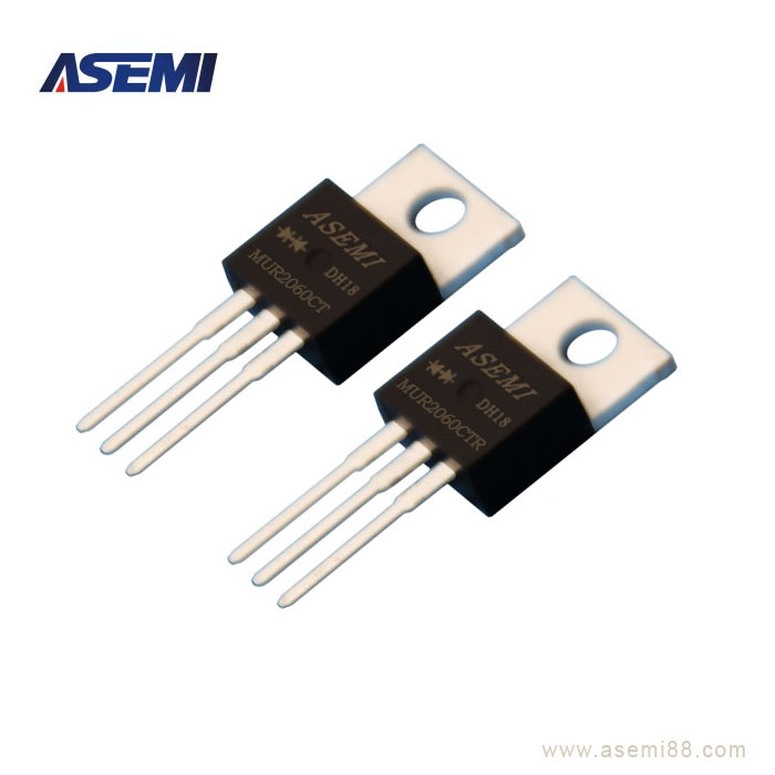 16A600V快恢復二極管 ASEMI品牌MUR1660CT