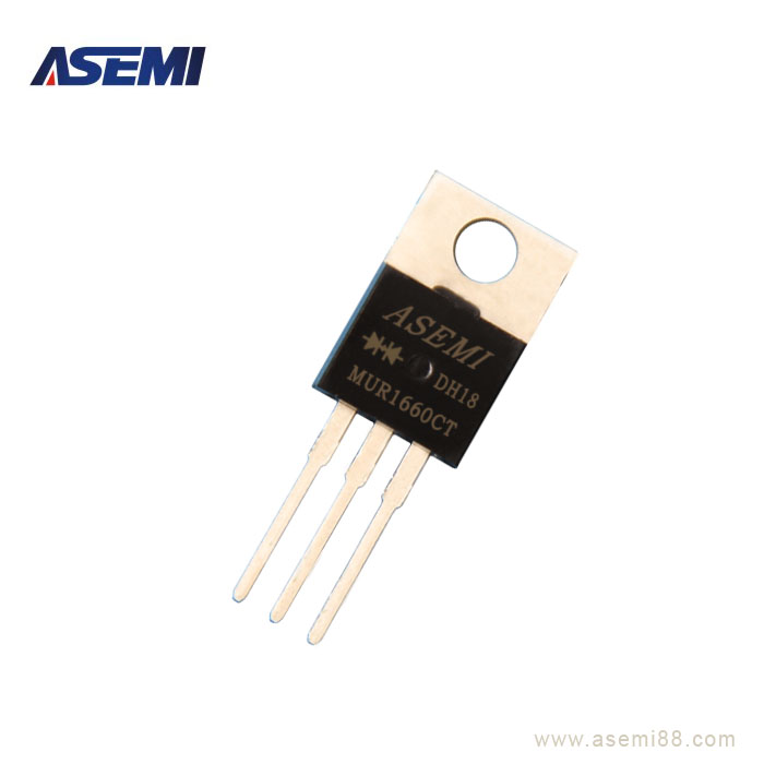 16A600V快恢復二極管 ASEMI品牌MUR1660CT原始圖片3