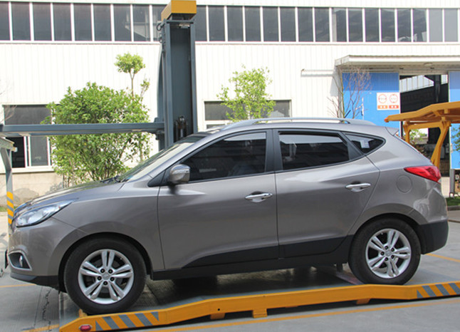 家用無避讓停車設(shè)備 液壓+鏈條立體車庫停車設(shè)備原始圖片2