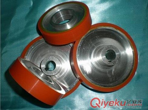 供應(yīng)湖北武漢設(shè)備用聚氨酯包膠輪，加工包膠定做，滾輪包膠原始圖片3