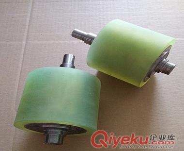 供應(yīng)武漢輸送設(shè)備用聚氨酯膠輪包膠，滾筒包膠原始圖片2