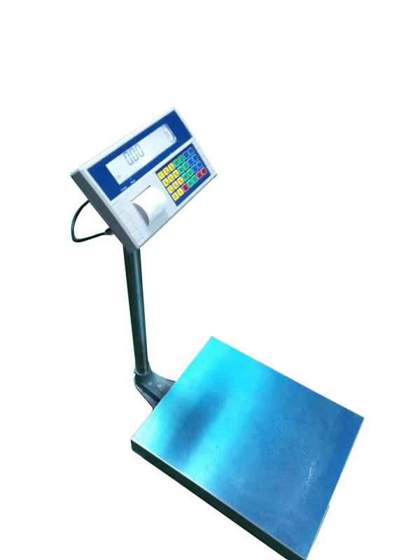 打印小磅秤、可編輯任意格式打印秤、30kg不干膠標(biāo)簽打印電子秤