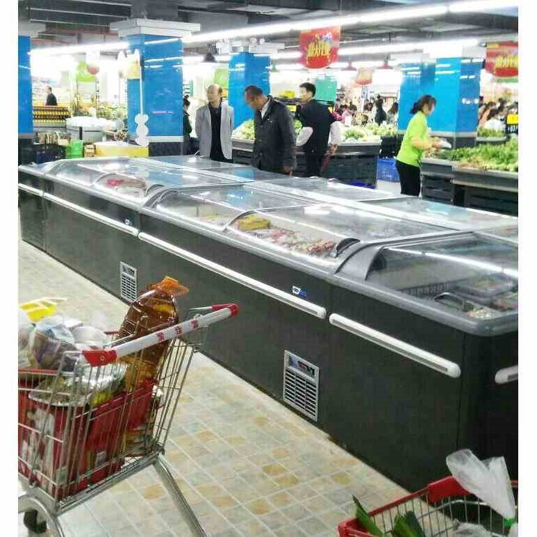 海南省樂超專注于水果展示柜定制，中國冷藏風(fēng)幕柜的專家