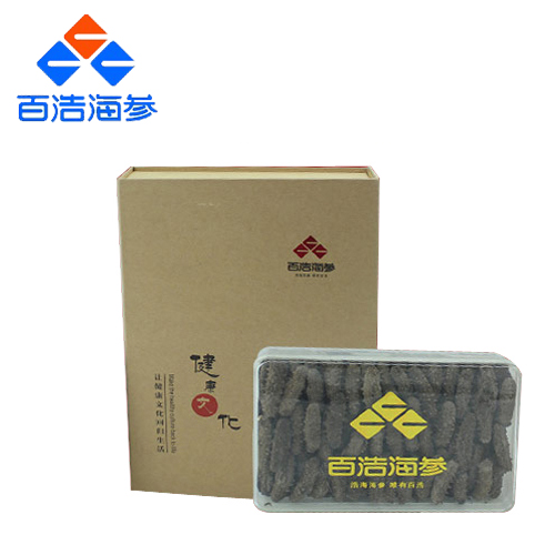百浩牌 野生淡干海參禮盒 500g 60-70頭原始圖片2