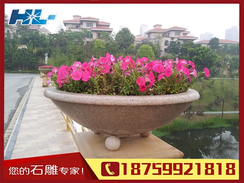 廠家專業(yè)承接精美石雕花缽 新型石雕花缽定做 石雕花缽供應