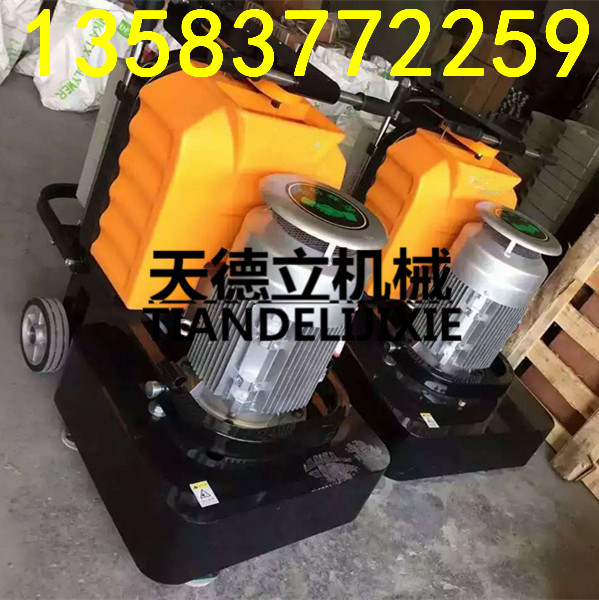 固化劑拋光機 12頭水泥地面拋光機環(huán)氧地坪打磨機廠家原始圖片3