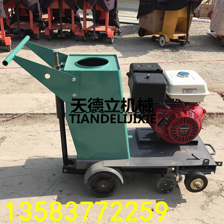 汽油馬路刻紋機(jī) 機(jī)場(chǎng)跑道刻紋機(jī) 高速公路刻紋機(jī)水泥地面防滑紋刻紋機(jī)廠家原始圖片3