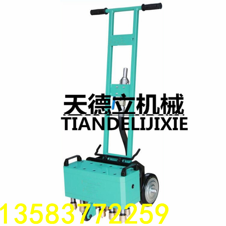 加強型11頭鑿毛機手推式混凝土地面拉毛機原始圖片3