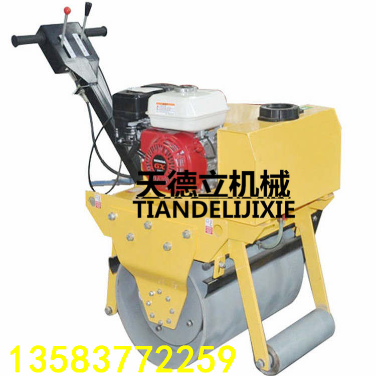 小型單鋼輪壓路機(jī)600小型震動(dòng)壓路機(jī)草坪壓碾機(jī)原始圖片2