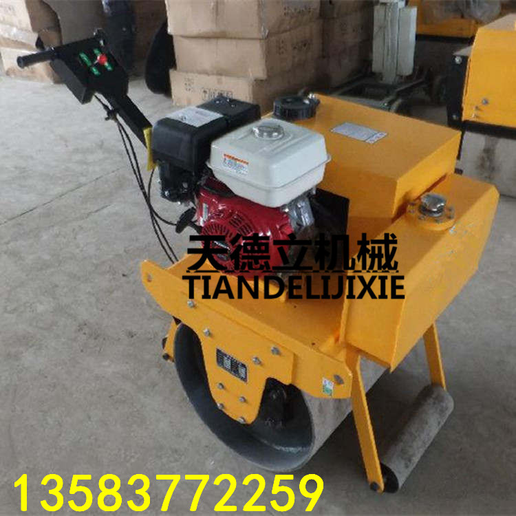 小型單鋼輪壓路機(jī)600小型震動(dòng)壓路機(jī)草坪壓碾機(jī)原始圖片3