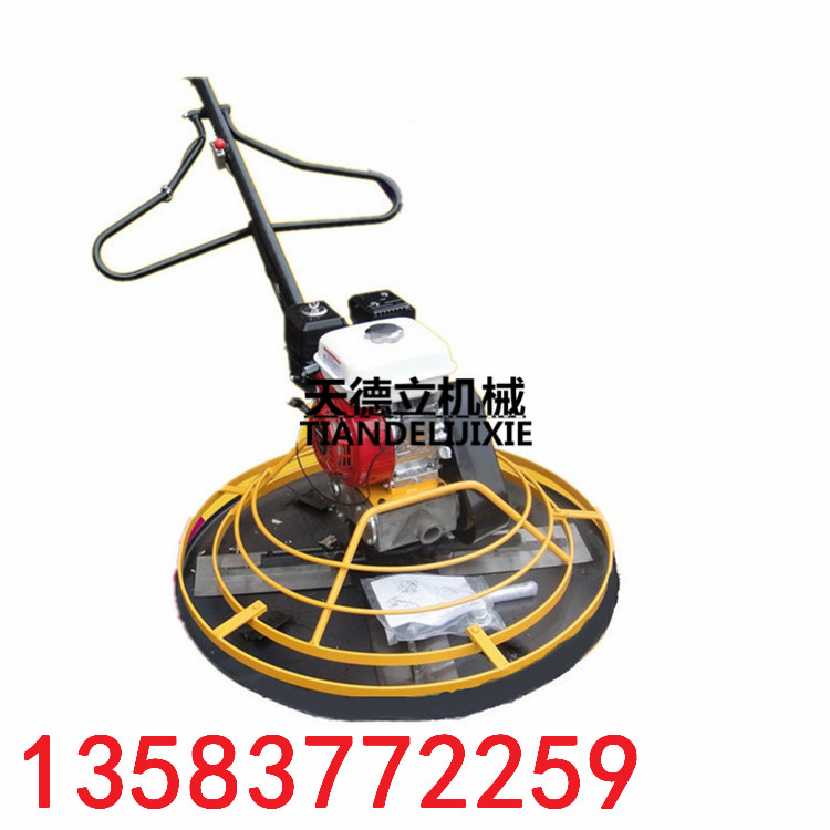 汽油抹光機(jī) 手扶式內(nèi)燃抹平機(jī)手扶式單盤收邊機(jī)
