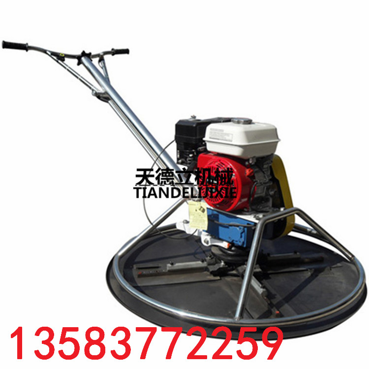 汽油抹光機(jī) 手扶式內(nèi)燃抹平機(jī)手扶式單盤收邊機(jī)原始圖片3