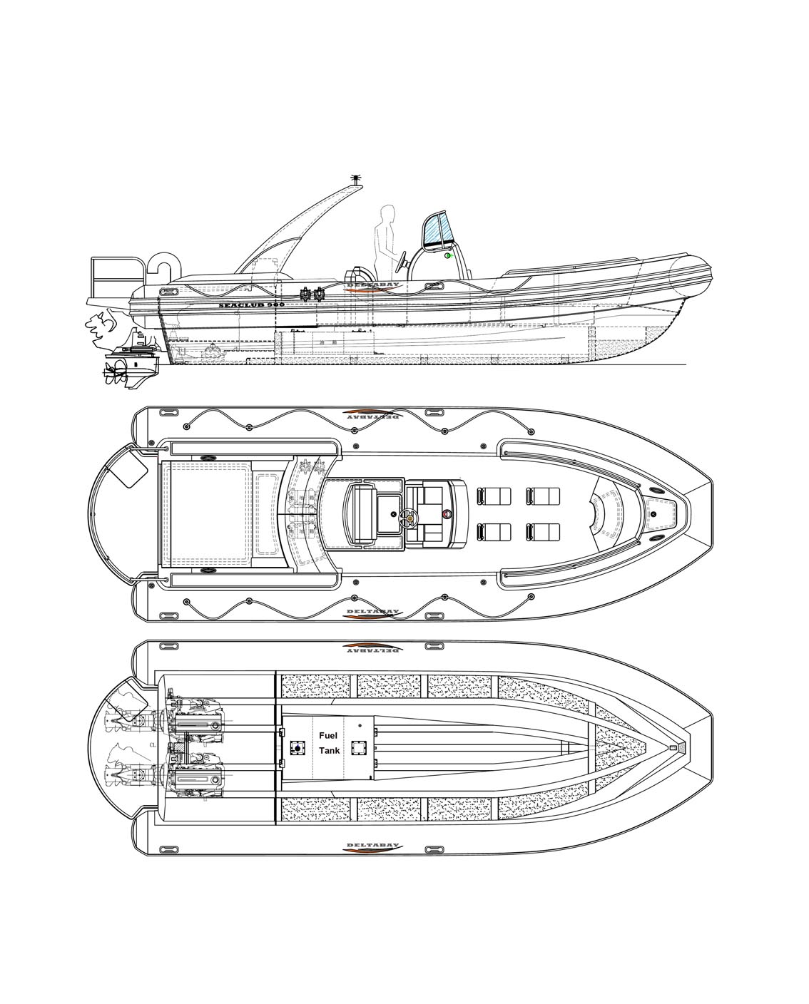 佛山优惠的RHIB900公安巡逻搜救艇推荐 供应高速快艇