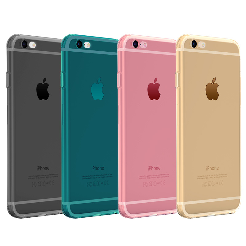 賦鈺FORU iphone6s手機殼磨砂半透明保護套 硅膠全包防摔輕薄軟殼