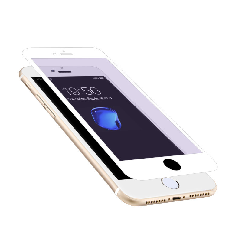 賦鈺FORU 蘋果iphone7鋼化膜全屏覆蓋抗藍(lán)光手機(jī)貼膜原始圖片3