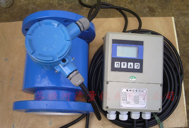 分體式電磁流量計 聚四氟乙烯 液晶分體式顯示表頭原始圖片2