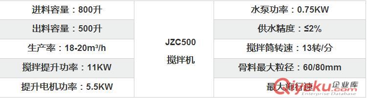 哪里的JZC500滾筒式混凝土攪拌機質量好原始圖片2