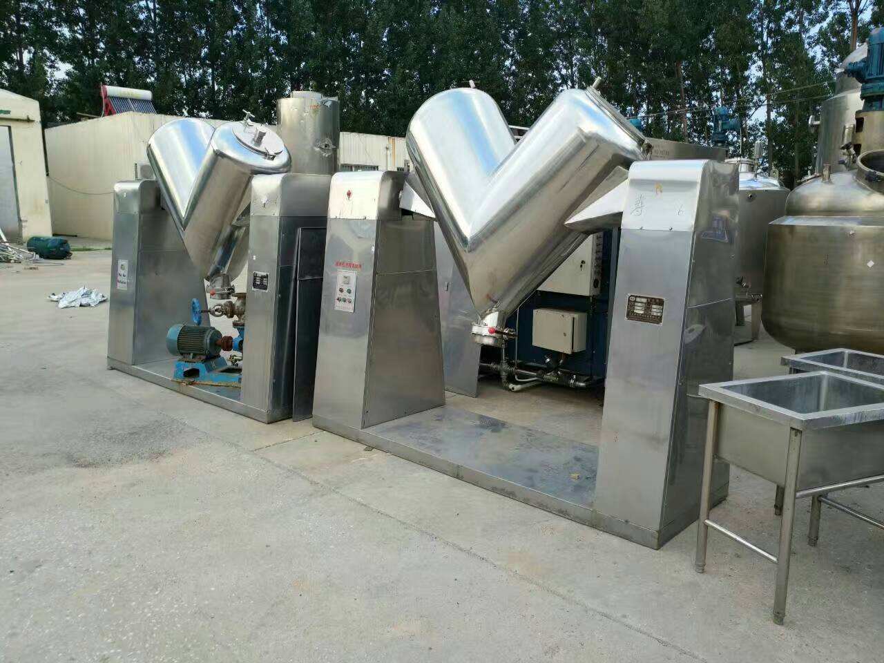 二手V型混合機原始圖片2
