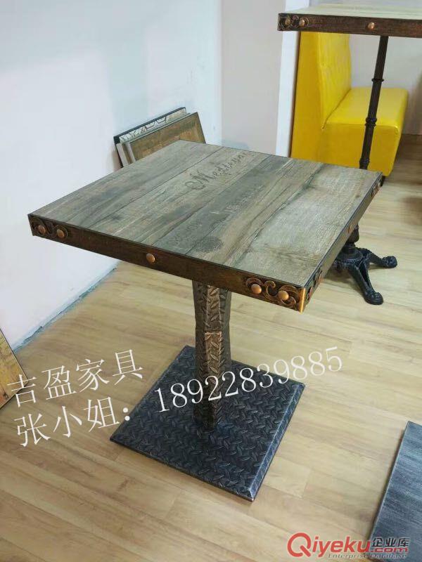 龍崗橫崗瓷磚餐桌定做，烤肉店桌椅廠家 價格圖片原始圖片2