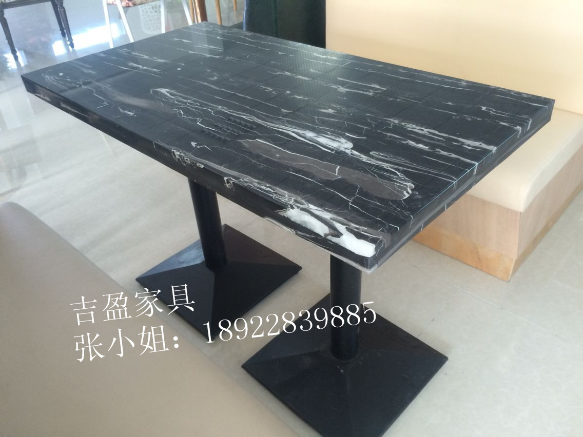 南聯(lián)雙龍咖啡廳桌椅，甜品店卡座沙發(fā)定做廠家原始圖片3