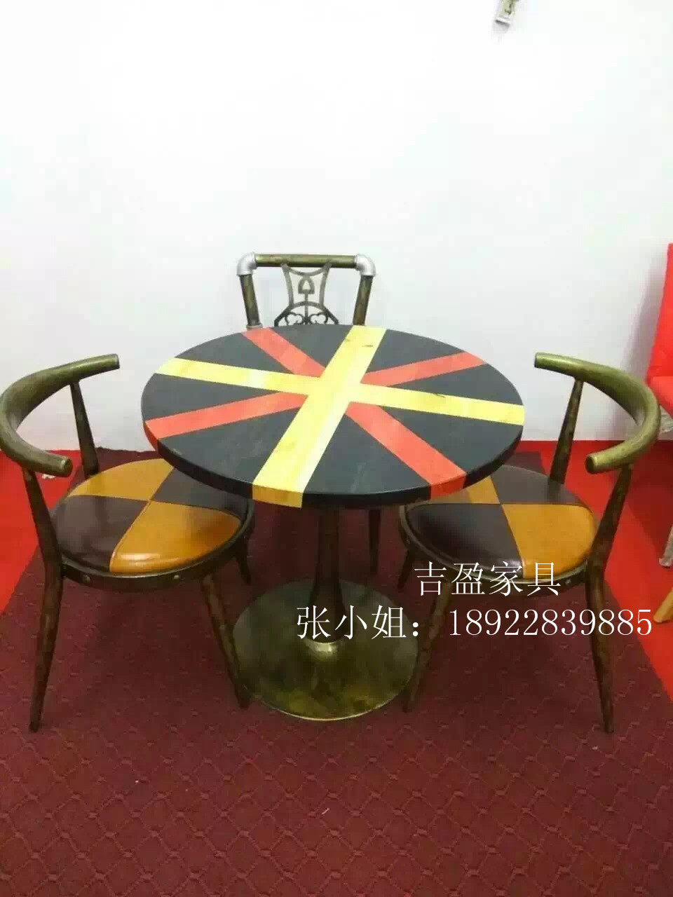 南山羅湖咖啡廳桌椅定做，茶餐廳家具原始圖片2
