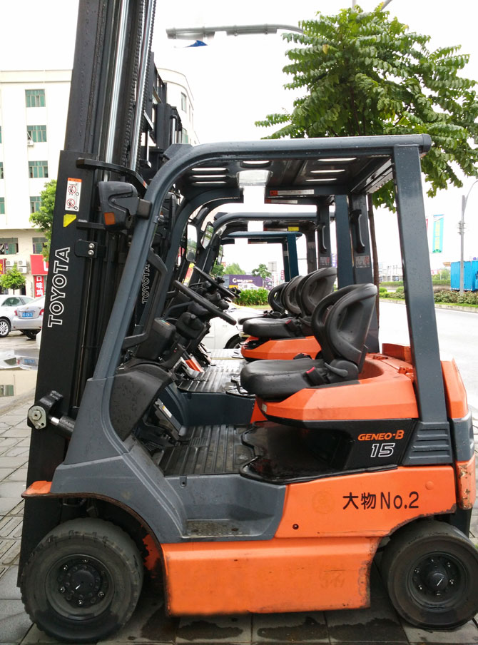 原裝進口二手叉車