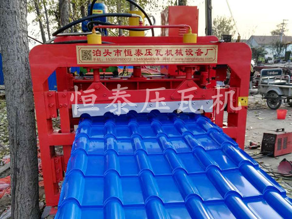 彩鋼瓦專用覆膜機設備