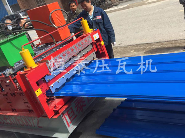 860-900雙層彩鋼壓瓦機(jī)設(shè)備原始圖片2