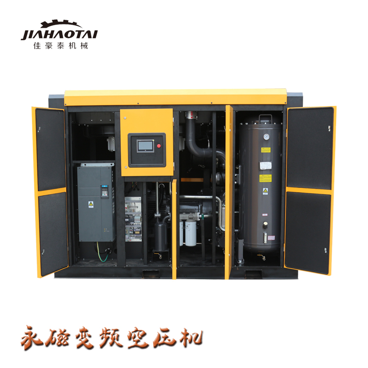 青島低壓空壓機(jī) 機(jī)油潤滑  變頻螺桿空壓機(jī) 供應(yīng)商直銷