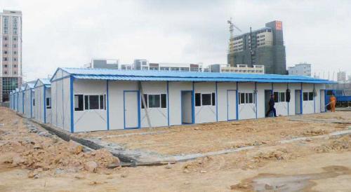 泰順活動(dòng)板房廠 柳市活動(dòng)房拆移 提供新型圍墻安裝原始圖片2