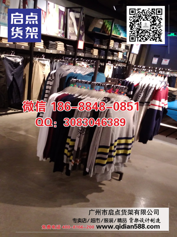KM服裝貨架的多用性解說,男裝貨架原始圖片2