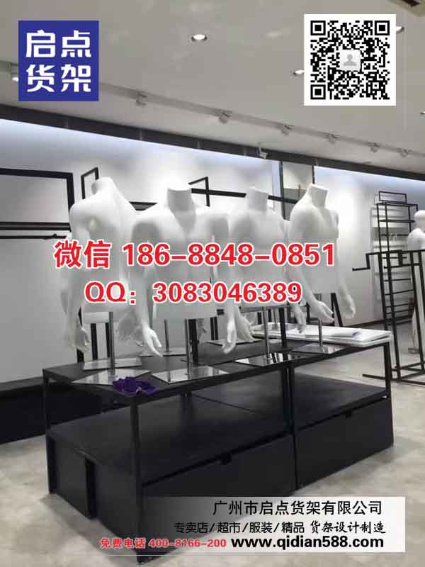 湖南KM男裝貨架生產(chǎn)廠家 KM服裝貨架批發(fā) 歡迎咨詢?cè)紙D片3