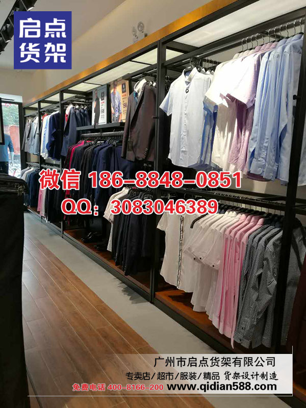 KM以星火燎原之勢燃遍全國,UR展示貨架,KM男裝貨架,商務貨架原始圖片2