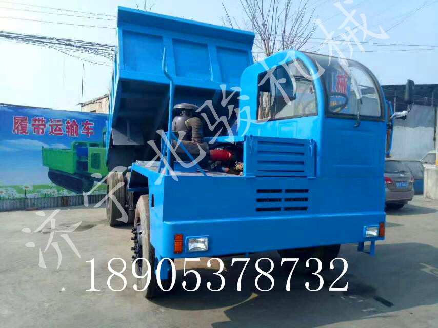 周口大型四不像拉土車 四缸翻斗四不像車 拉土拉樓板工程車原始圖片3