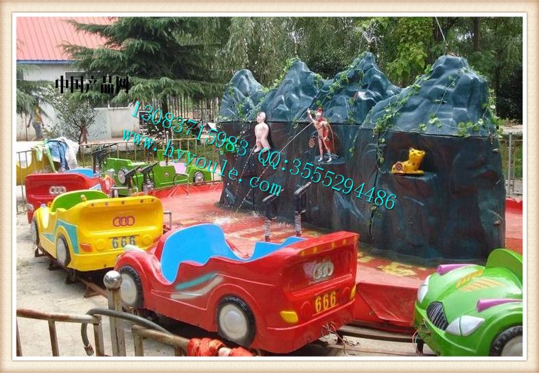 水上游樂設備－水陸戰車兒童游樂設備華藝游樂
