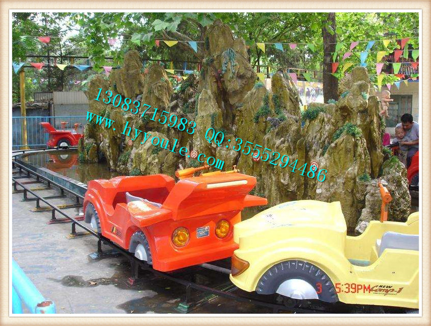 水上游樂設備－水陸戰車兒童游樂設備華藝游樂