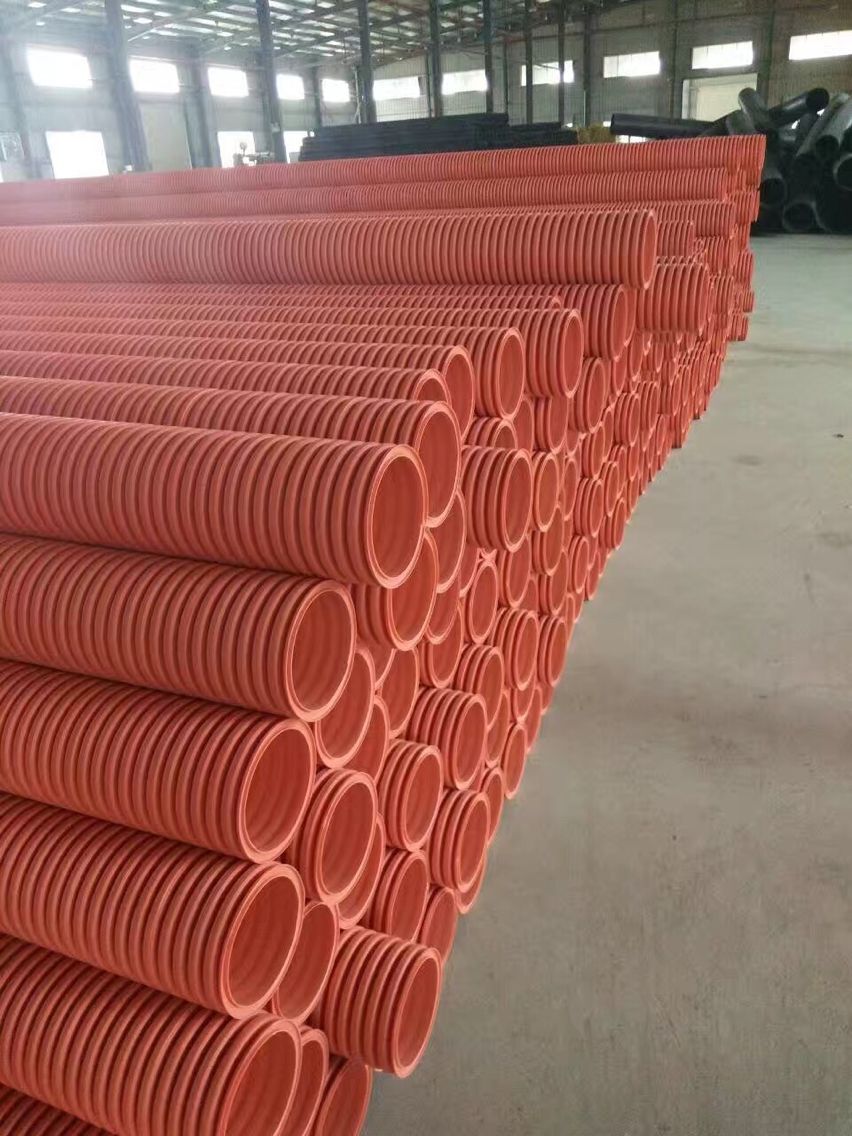 雙壁電力波紋管價格如何 高韌性雙壁電力波紋管供應批發