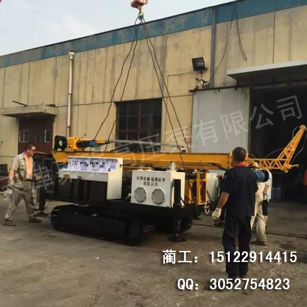 天津聚強供應高壓錨固旋噴鉆機液壓地基加固建筑