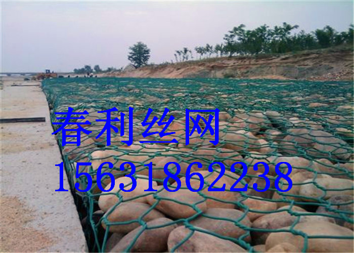 【廠家直銷】堤壩防護格賓網 鉛絲石籠網 高爾凡石籠網 水利工程用鐵絲網 原始圖片3