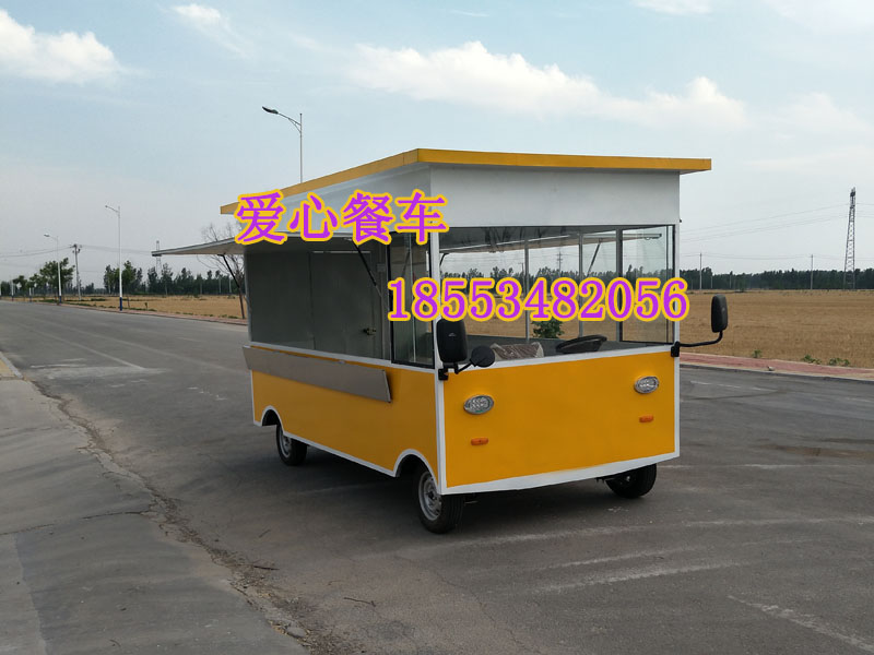 四輪電動餐車