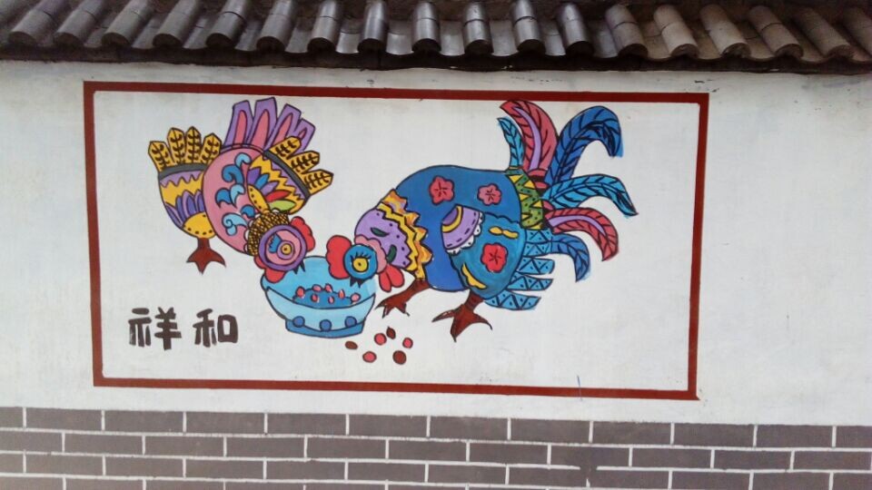 濰坊文化墻彩繪_專業制作墻體彩繪