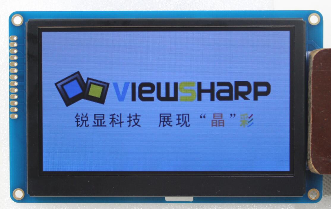 廠家4.3寸TFT8位并口彩屏VS48272M43/8875驅動