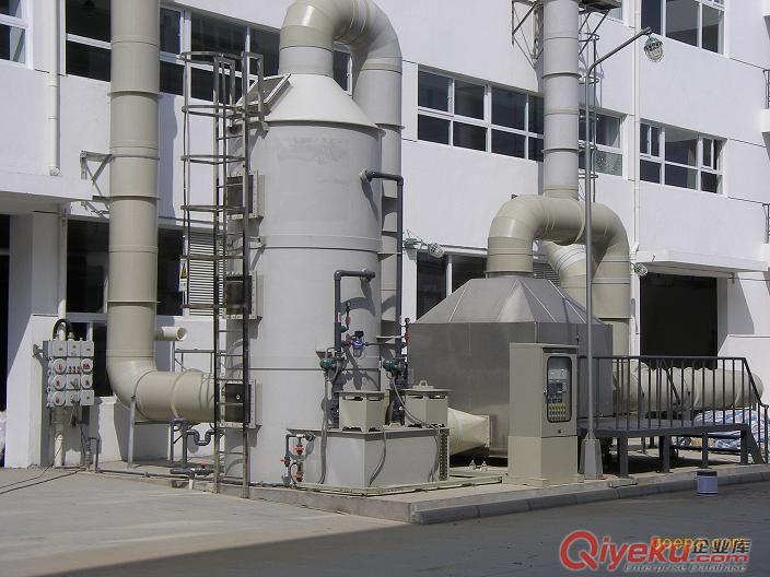 無錫玻璃鋼廢氣處理風機，無錫有機廢氣處理活性炭塔