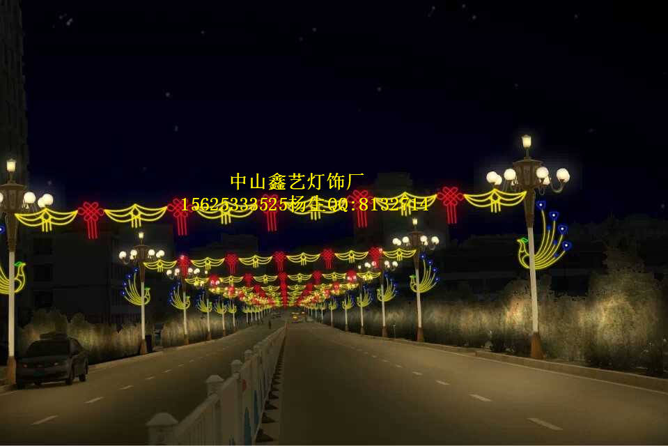 夢(mèng)幻燈串LED過(guò)街燈原始圖片2