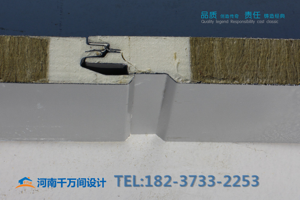 新型巖棉復合板可用于彩鋼活動房