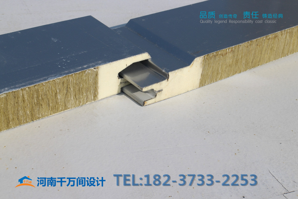 新型巖棉復合板可用于彩鋼活動房原始圖片2