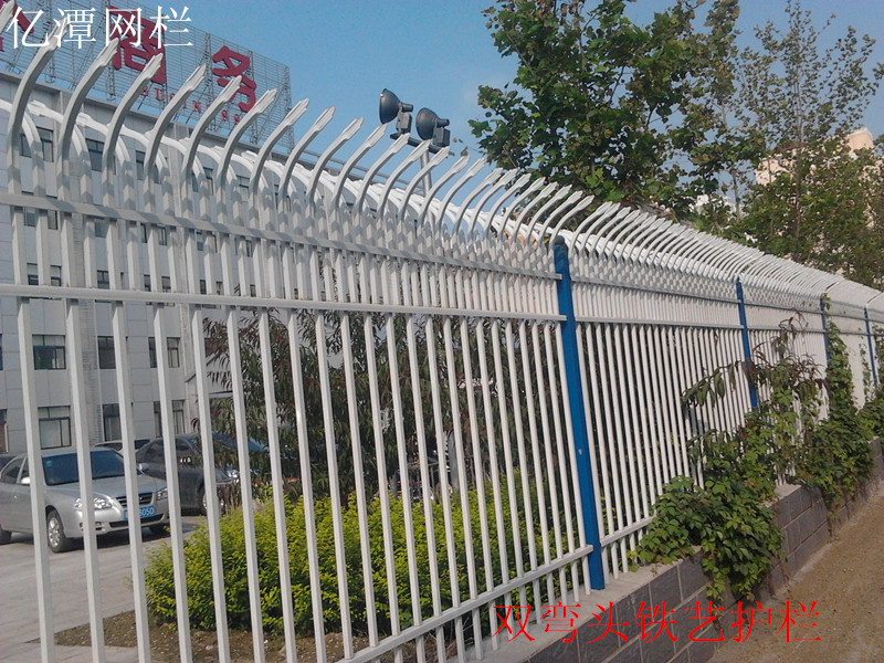 雙彎頭鋅鋼護欄@反攀爬鋅鋼護欄@鋅鋼護欄廠家