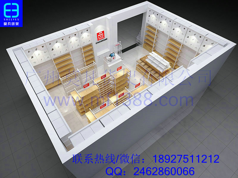 無印良品貨架，文具店貨架，瘋狂7.9貨架，名創優品貨架